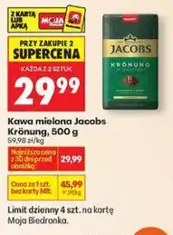 Biedronka Kawa mielona Jacobs Krönung, 500 g (przy zakupie 2) oferta