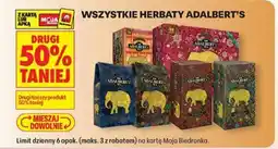 Biedronka WSZYSTKIE HERBATY ADALBERT'S oferta