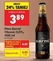 Biedronka Piwo Karmi Classic 0,0%, 400 ml oferta