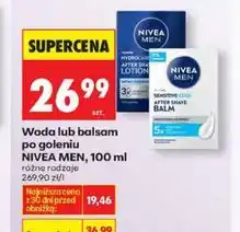Biedronka Woda lub balsam po goleniu NIVEA MEN, 100 ml oferta