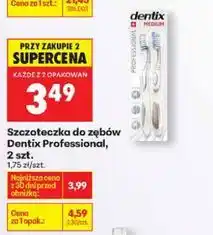Biedronka Szczoteczka do zębów Dentix Professional, 2 szt oferta