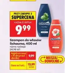 Biedronka Schauma Szampon do włosów 400 ml oferta