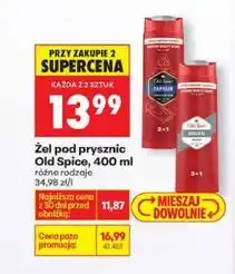 Biedronka Żel pod prysznic Old Spice, 400 ml oferta