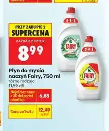Biedronka Fairy, płyn do mycia naczyń, 750 ml oferta