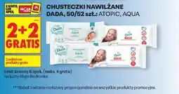 Biedronka Chusteczki nawilżane Dada, 50/52 szt.: Atopic, Aqua oferta