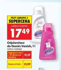 Biedronka Vanish, odplamiacz do tkanin, 1 l oferta