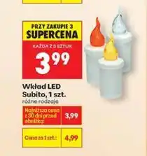 Biedronka Wkład LED Subito, 2 szt oferta