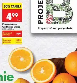 Biedronka Pomarańcze Go Bio na wagę oferta