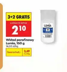 Biedronka Wkład parafinowy Lumia, 150 g oferta