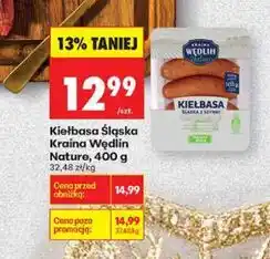 Biedronka Kiełbasa Śląska Kraina Wędlin Nature, 400 g oferta