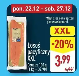 ALDI Łosoś pacyficzny XXL Aldi oferta