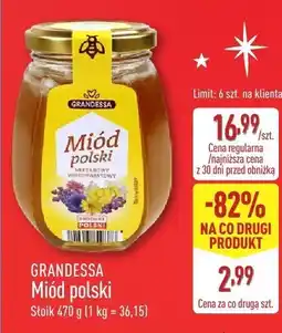 ALDI Miód polski GRANDESSA oferta