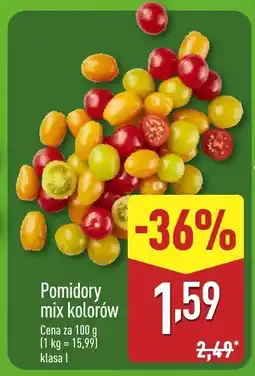 ALDI Pomidory mix kolorów klasa I Aldi oferta