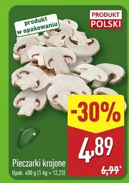 ALDI Pieczarki krojone Aldi oferta