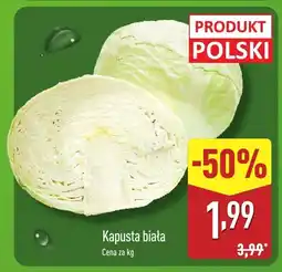 ALDI Kapusta biała Aldi oferta