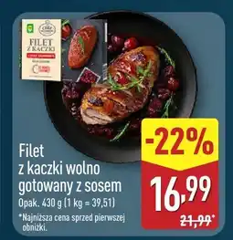 ALDI Filet z kaczki wolno gotowany z sosem Aldi oferta