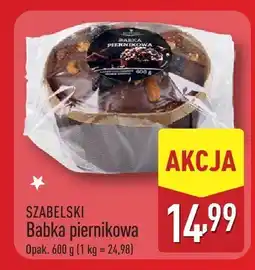 ALDI Babka piernikowa SZABELSKI oferta