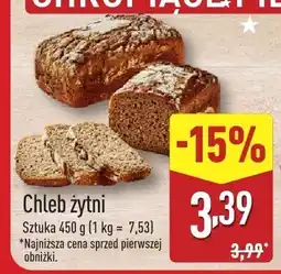 ALDI Chleb żytni Aldi oferta
