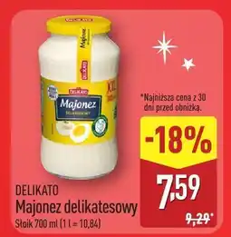 ALDI Majonez DELIKATO Majonez delikatesowy oferta