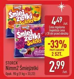 ALDI Żelki Śmiejżelki Nimm2 STORCK oferta