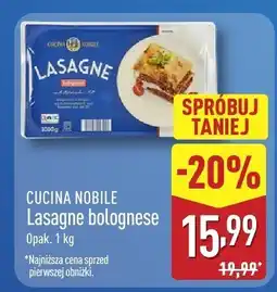 ALDI Lasagne bolognese Cucina Nobile oferta