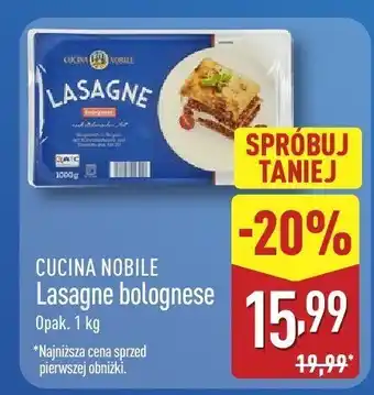 ALDI Lasagne bolognese Cucina Nobile oferta