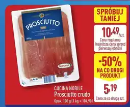 ALDI Szynka Prosciutto crudo Cucina Nobile oferta