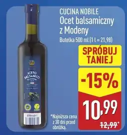 ALDI Ocet balsamiczny z Modeny Cucina Nobile oferta