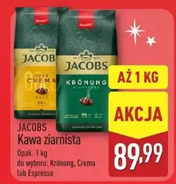ALDI Kawa ziarnista Kronung 1 kg Jacobs oferta