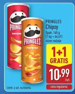 ALDI Chipsy PRINGLES oferta