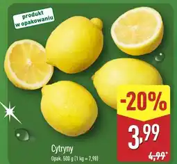 ALDI Cytryny oferta