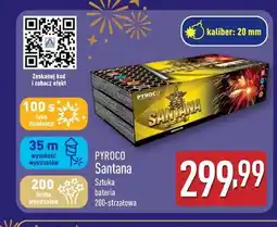 ALDI PYROCO Santana bateria 200-strzałowa oferta
