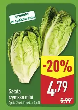 ALDI Sałata rzymska mini oferta