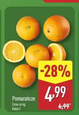 ALDI Pomarańcze oferta