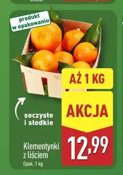 ALDI Klementynki z liściem oferta