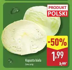 ALDI Kapusta biała oferta