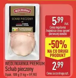 ALDI WĘDLINIARNIA PREMIUM Schab pieczony oferta