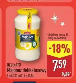 ALDI DELIKATO Majonez delikatesowy oferta