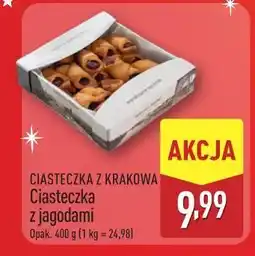 ALDI Ciasteczka z Krakowa Ciasteczka z jagodami oferta