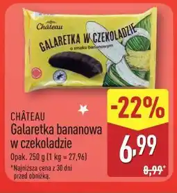 ALDI Château Galaretka bananowa w czekoladzie oferta