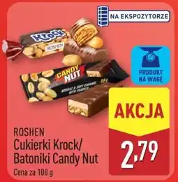 ALDI Roshen Cukierki Krock/Batoniki Candy Nut oferta