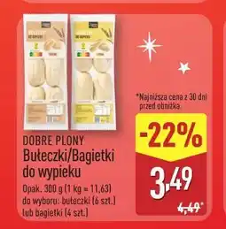 ALDI DOBRE PLONY Bułeczki/Bagietki do wypieku oferta