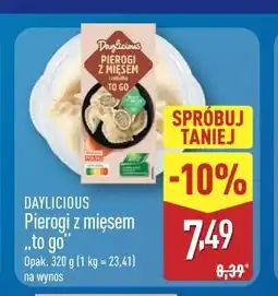 ALDI DAYLICIOUS Pierogi z mięsem to go oferta