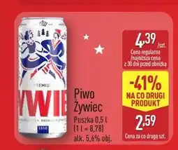 ALDI Piwo Żywiec 0,5L oferta