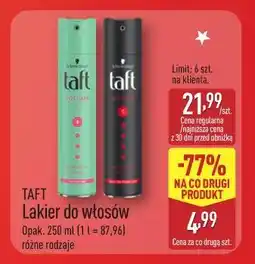 ALDI Taft Lakier do włosów oferta