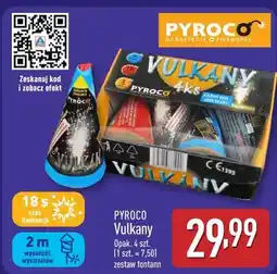 ALDI PYROCO Vulkany (zestaw fontann) oferta