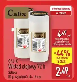 ALDI Calix Wkład olejowy 72 h oferta