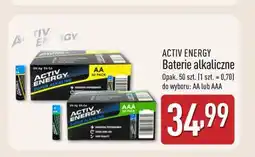 ALDI ACTIV ENERGY Baterie alkaliczne AA lub AAA, 50 szt oferta
