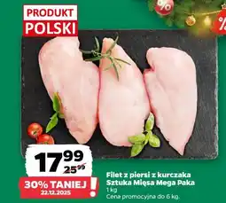 Netto Filet z piersi kurczaka Sztuka Mięsa Mega Paka oferta