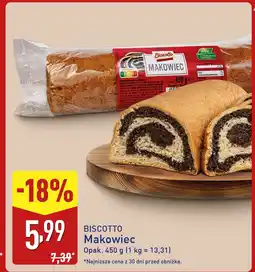 ALDI Biscotto Makowiec 450g oferta